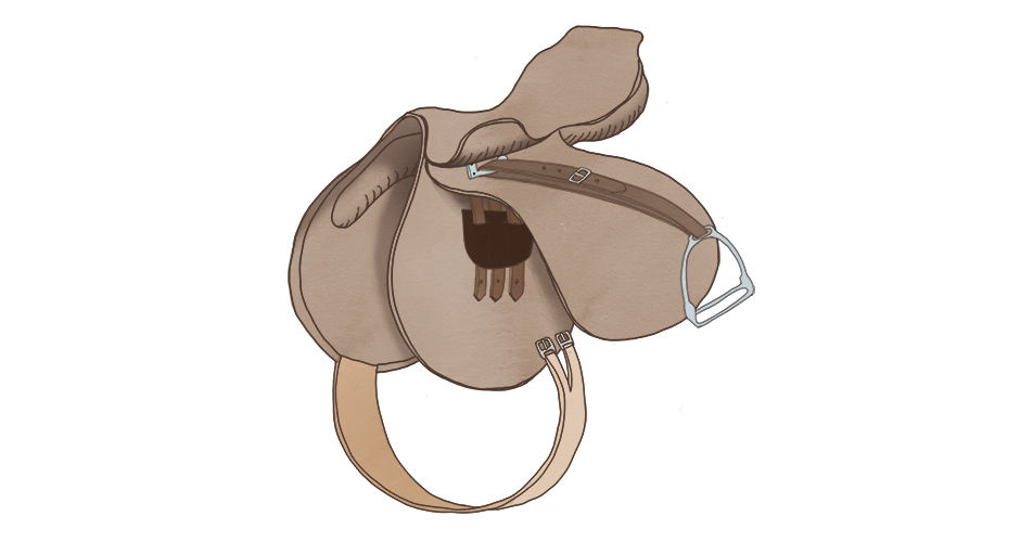 Selle de cheval.